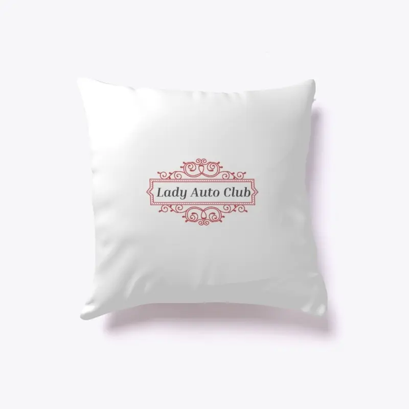 Lady Auto Club Travel Pillow